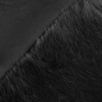 Black Logan Faux Fur Throw