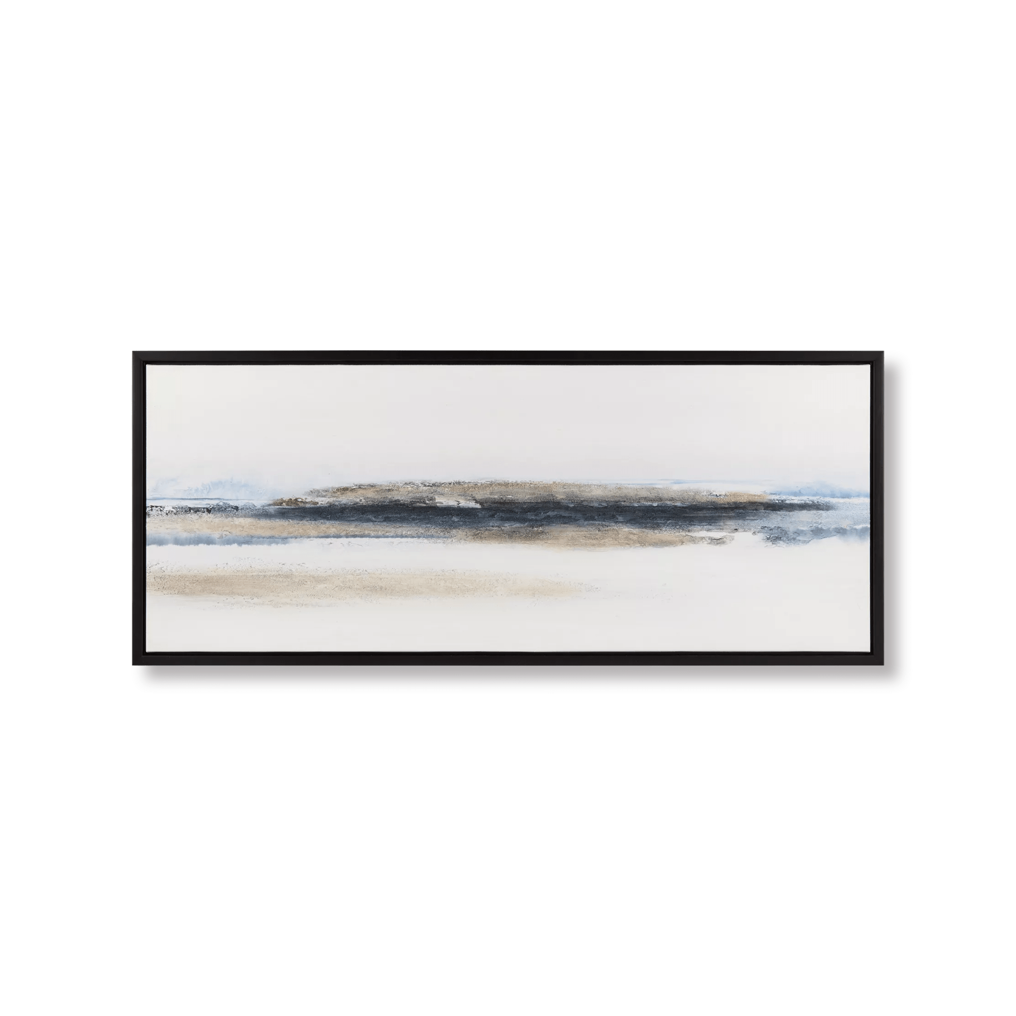 Gel-Embellished Abstract Framed Art