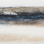 Gel-Embellished Abstract Framed Art