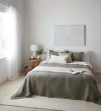 Green Nash Collection - 3-Piece Coverlet Set