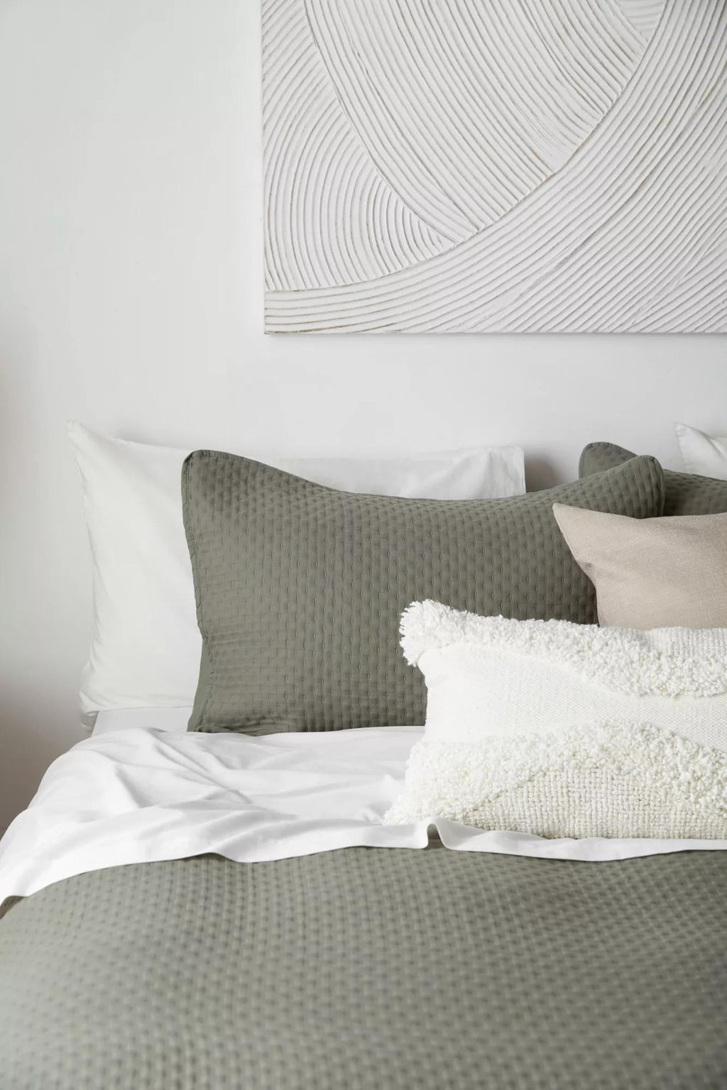 Green Nash Collection - 3-Piece Coverlet Set