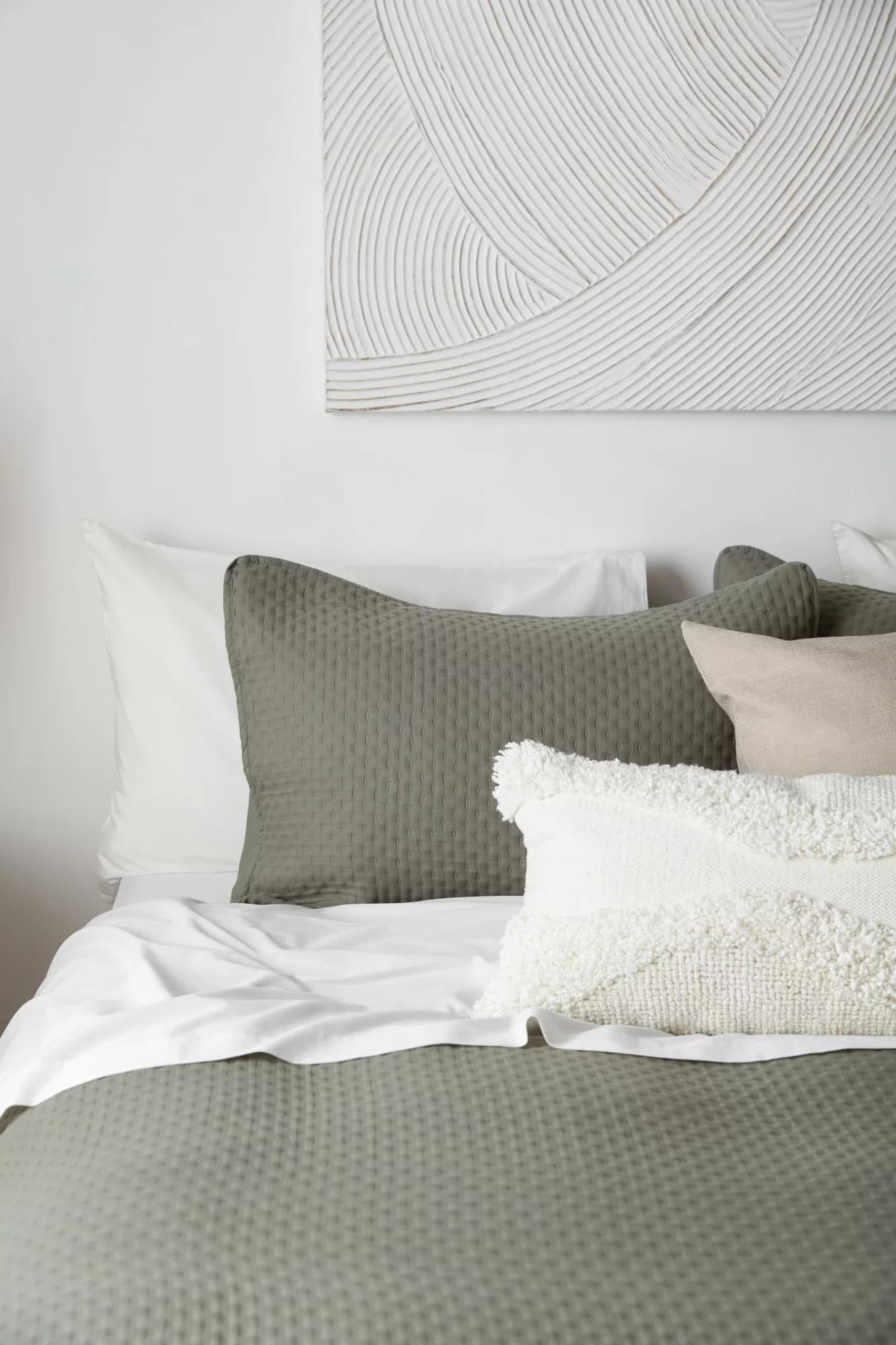 Green Nash Collection - 3-Piece Coverlet Set