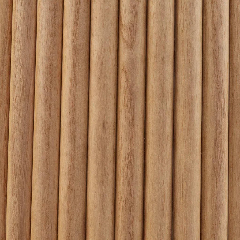 Natural Wood Side Table