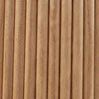 Natural Wood Side Table