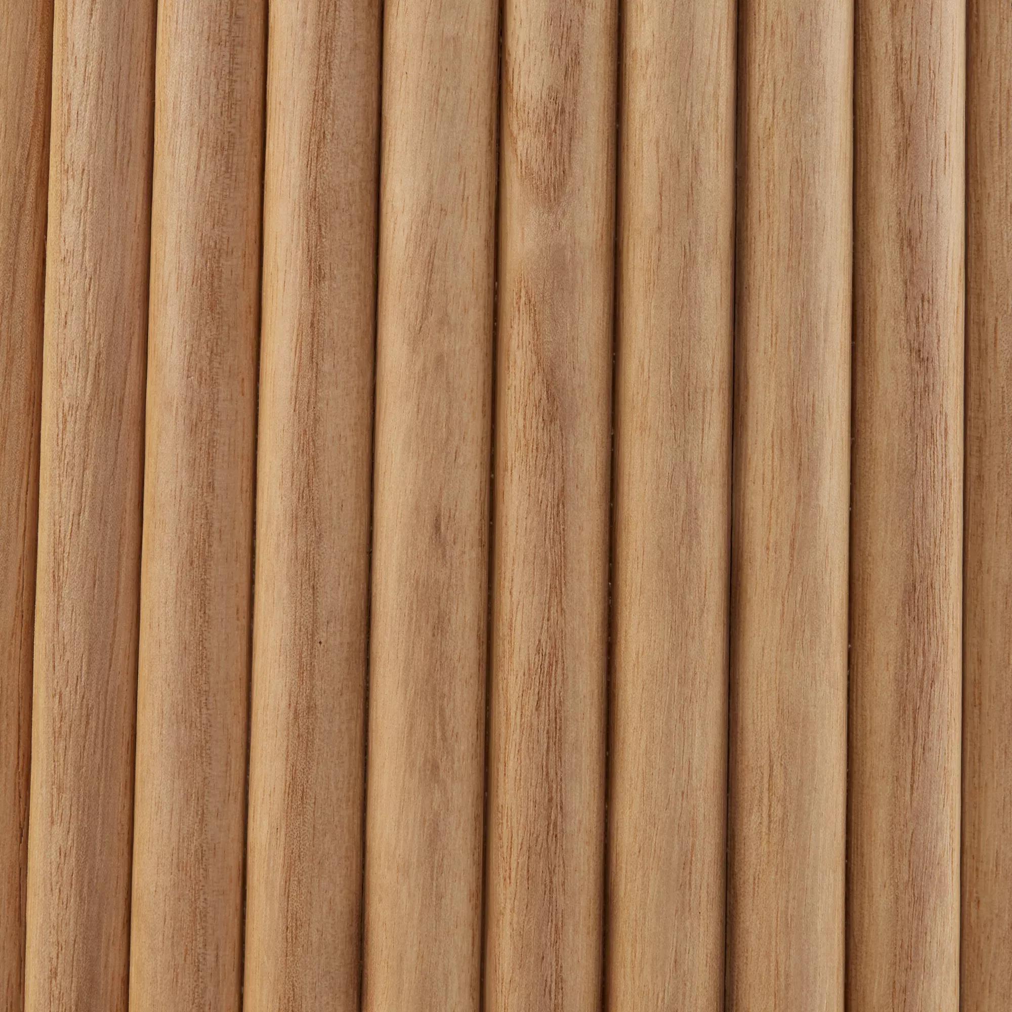 Natural Wood Side Table