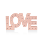 Love Letter Sign with LED Lights