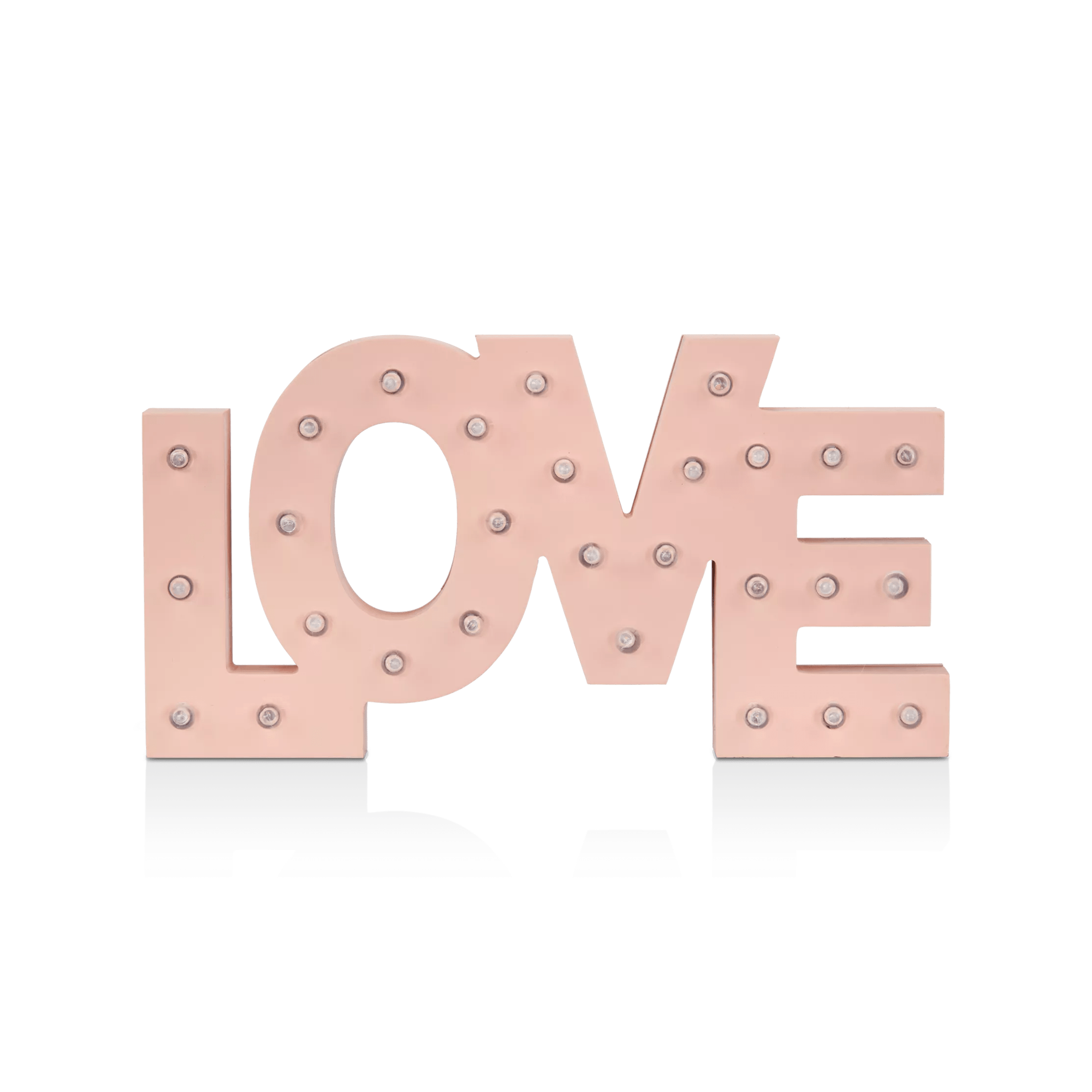 Love Letter Sign with LED Lights