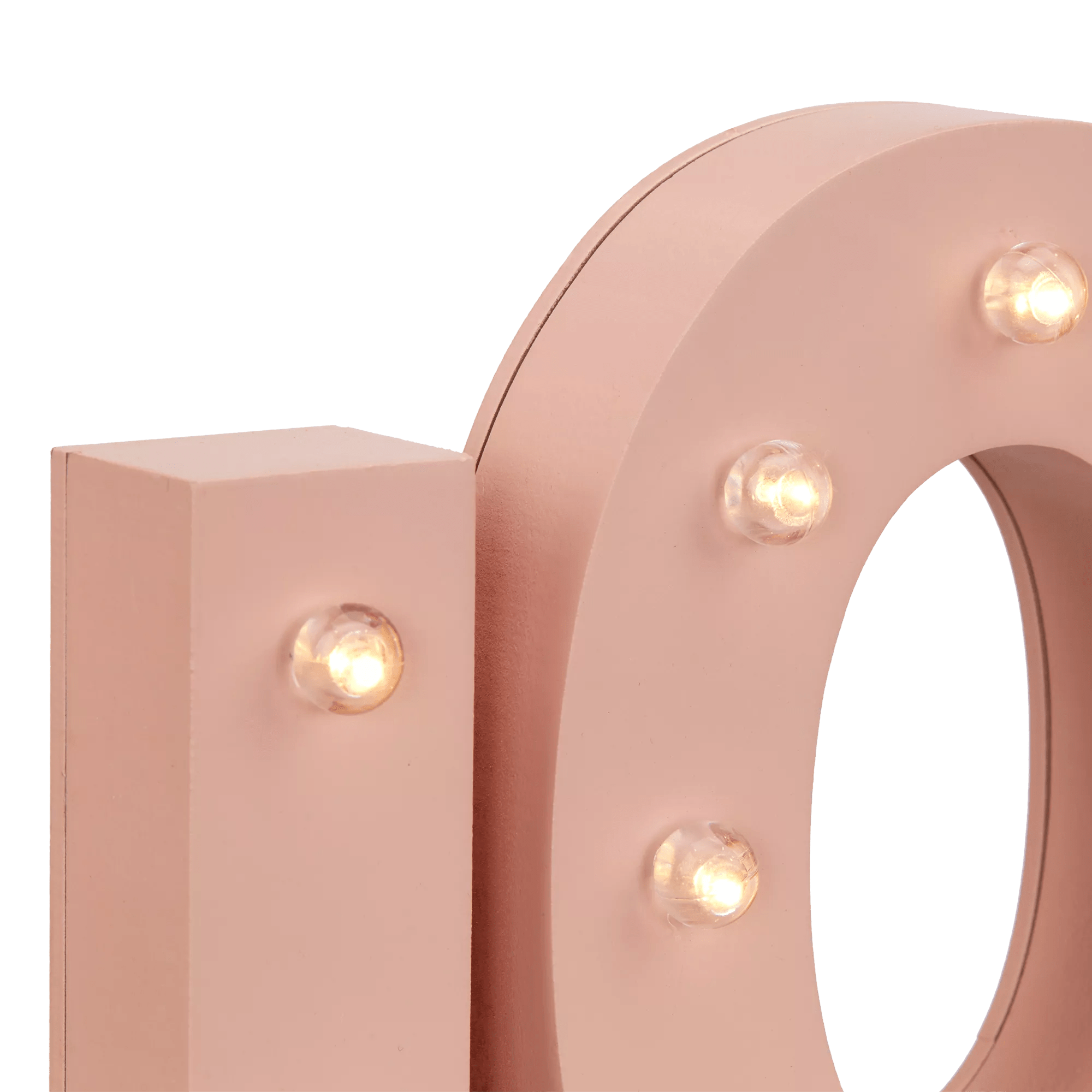 Love Letter Sign with LED Lights