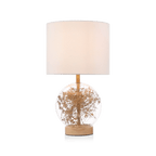 Dried Flowers Table Lamp