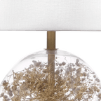 Dried Flowers Table Lamp