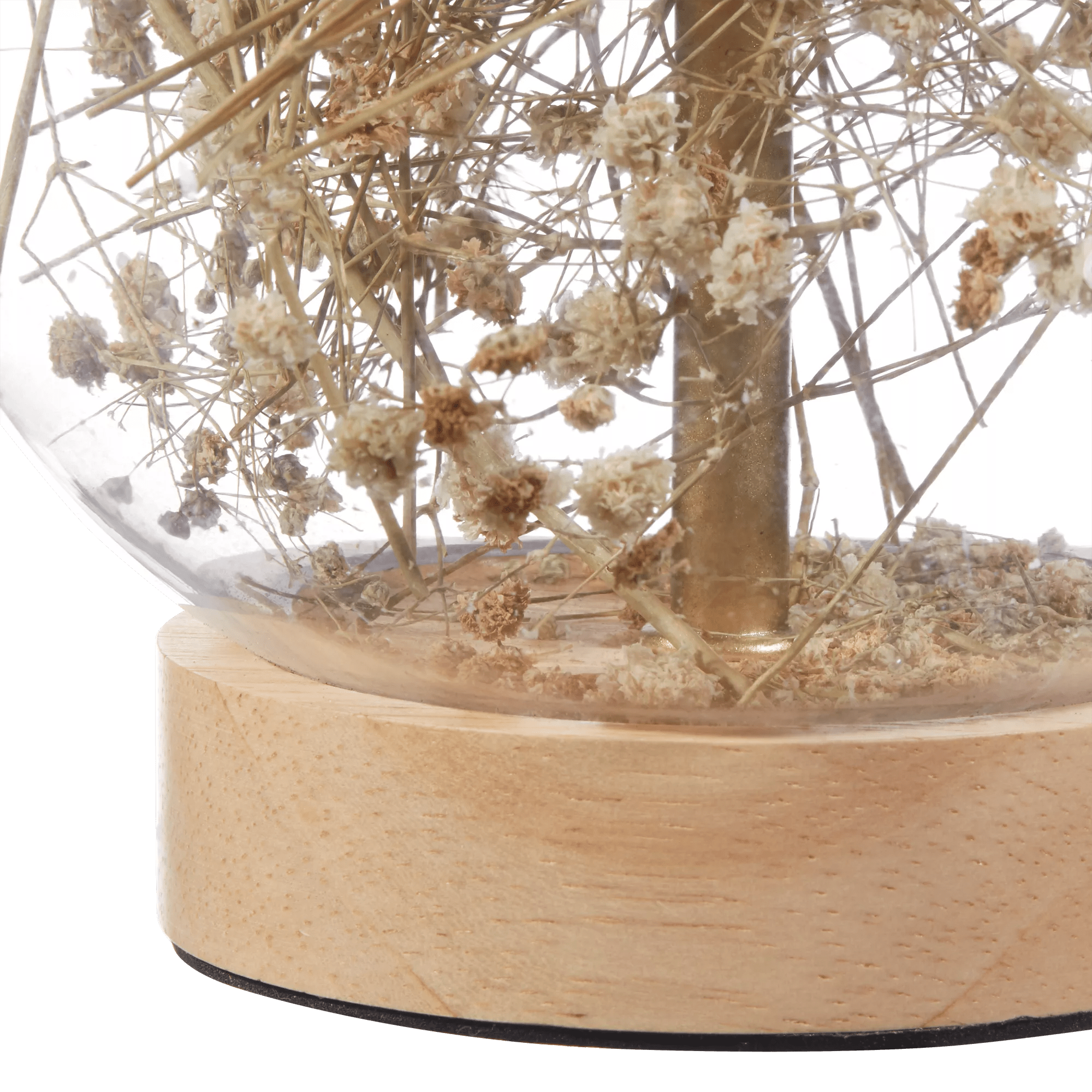 Dried Flowers Table Lamp