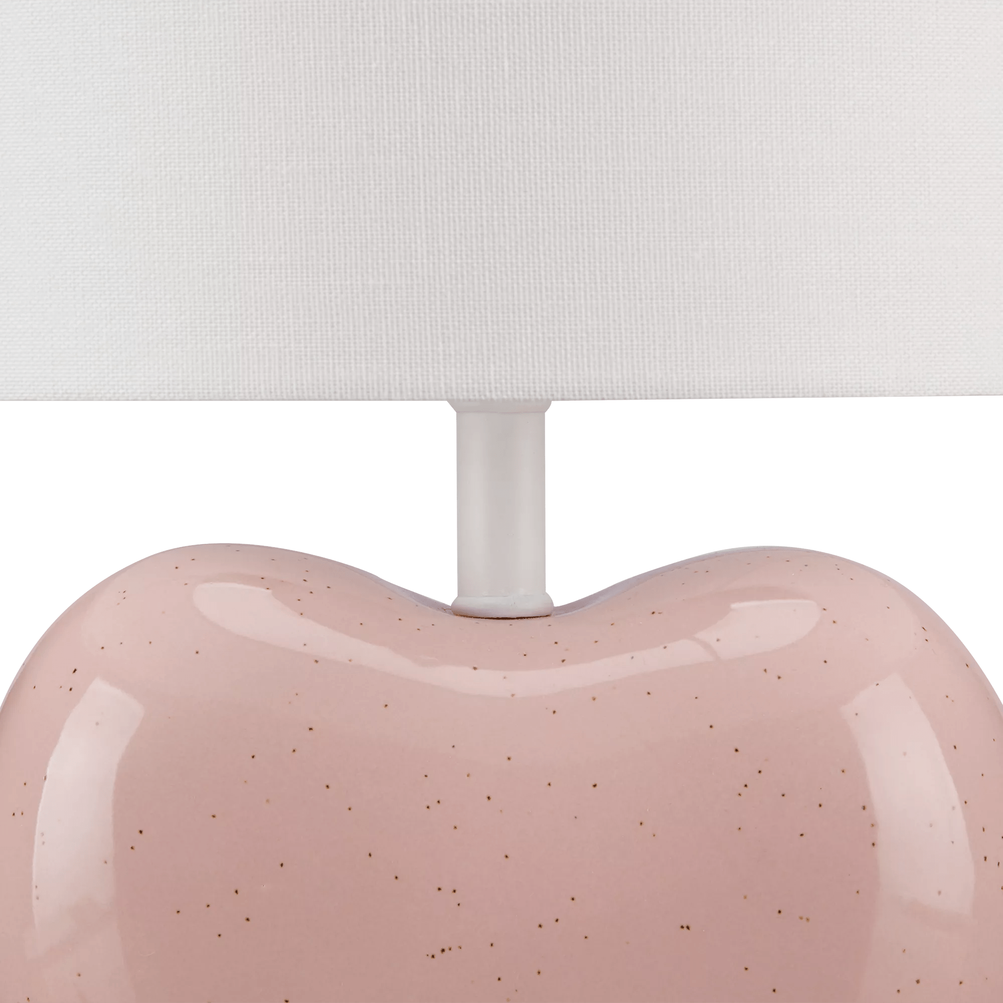 Pink Heart Shaped Table Lamp