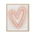 Heart Neon Light Wall Decor
