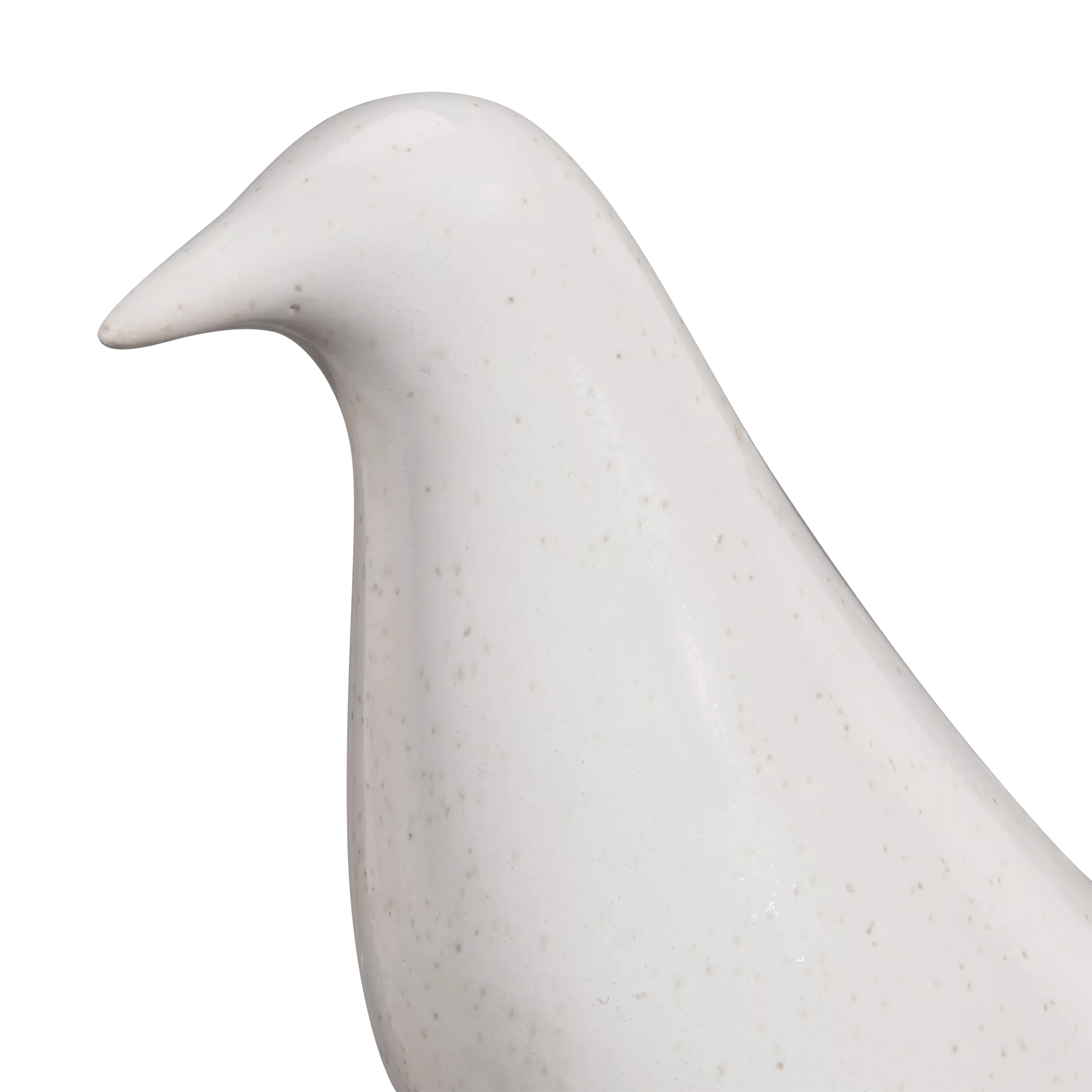 Speckled Ceramic Decorative Bird