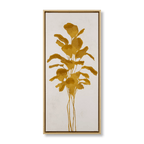 Stem Bouquet Framed Canvas