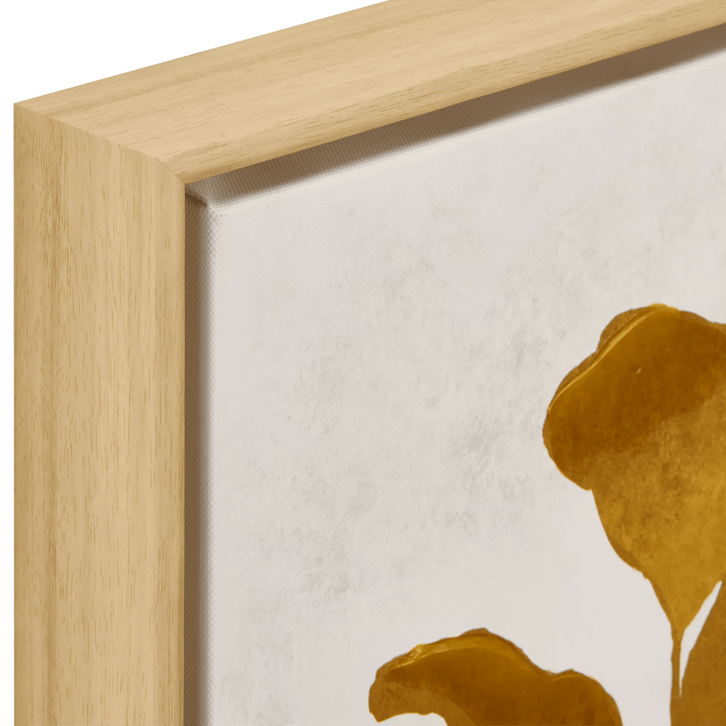 Stem Bouquet Framed Canvas