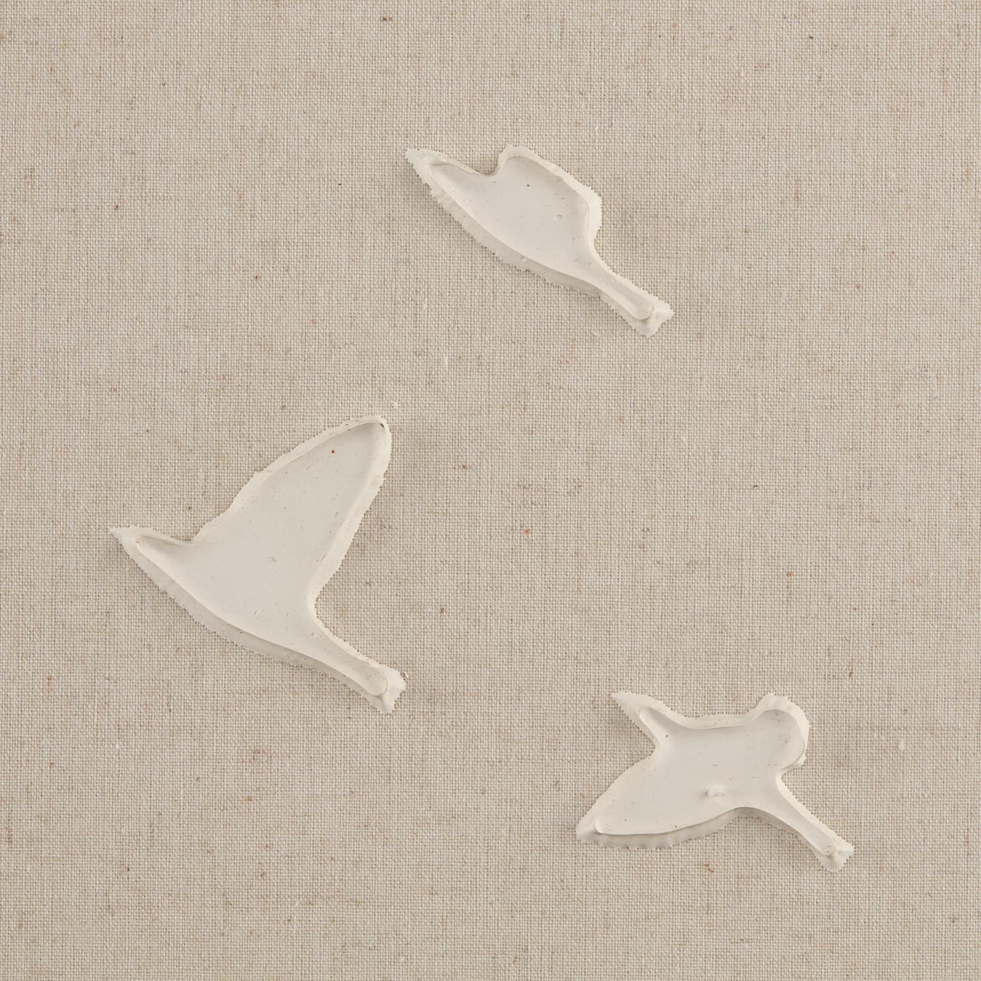 Flock of Birds Oil Painted Framed Art