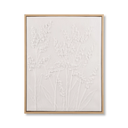 Dried Stem Oil Painted Framed Art