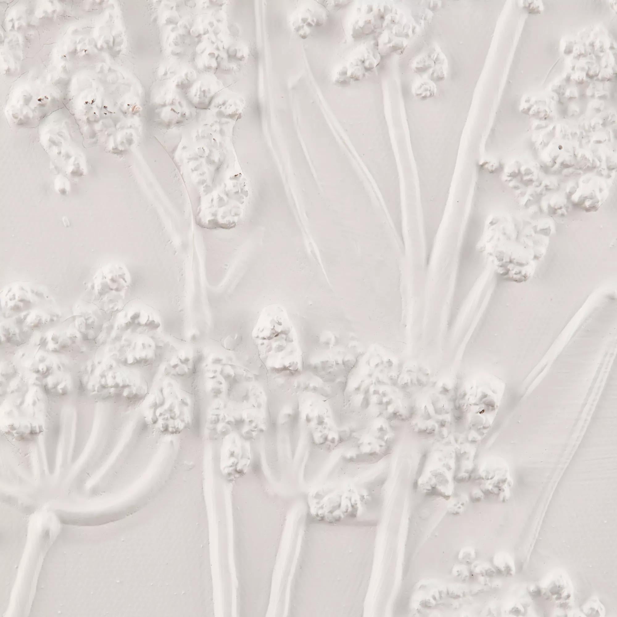 Dried Stem Oil Painted Framed Art