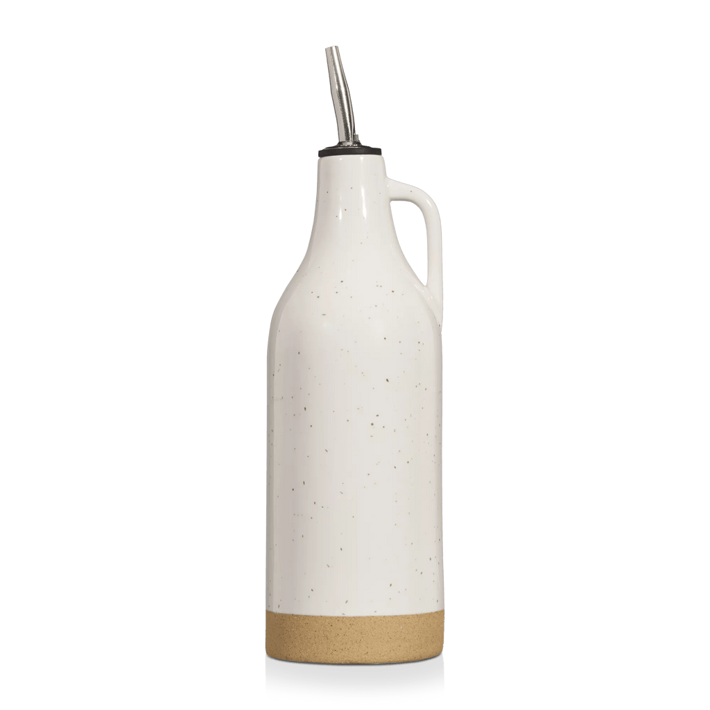 Ceramic Oil Bottle with Pouring Spout