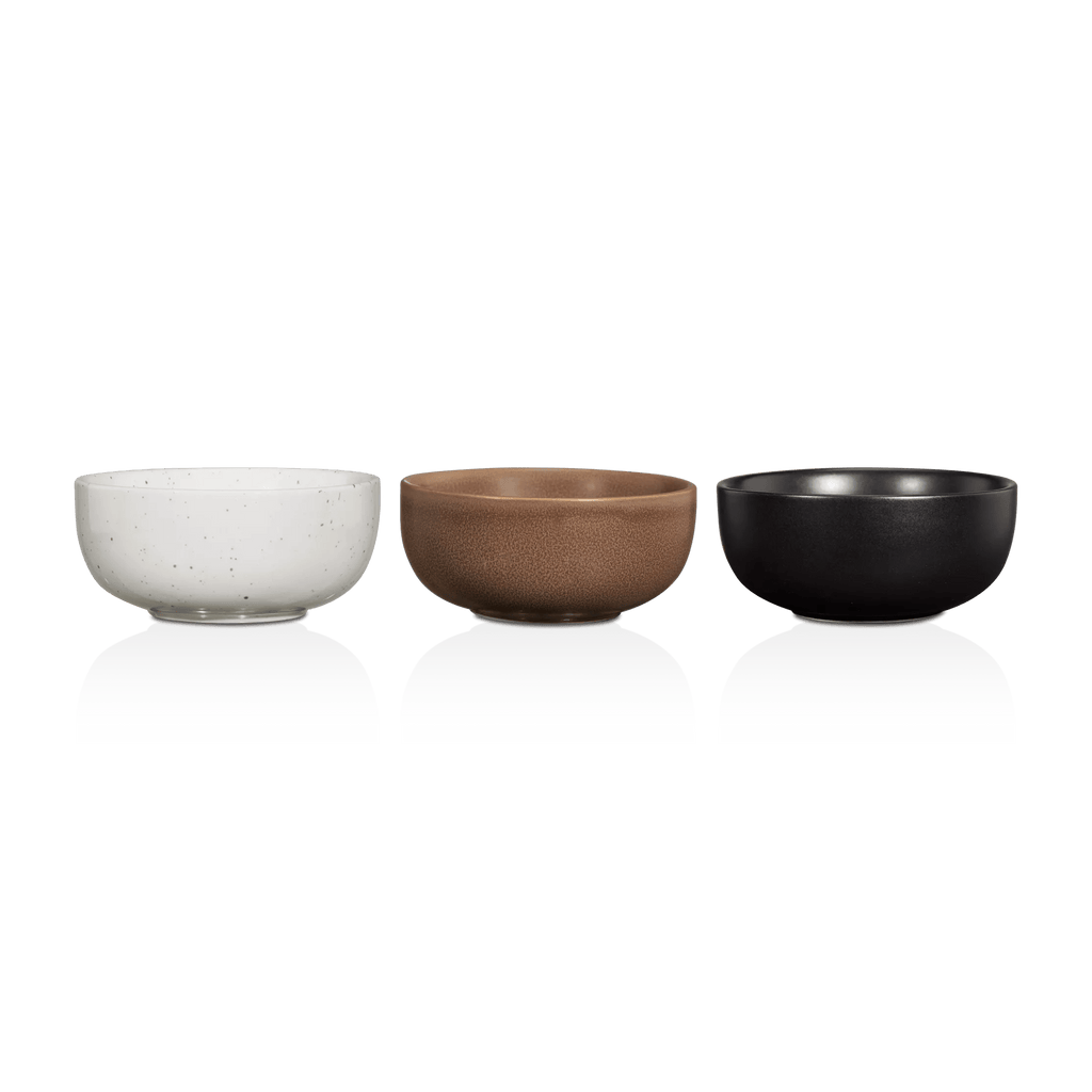 Set of 3 Ceramic Sauce Bowl