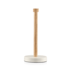 Wood and Metal Paper Towel Holder