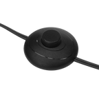 Metal Floor Lamp with White Shade