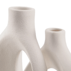 Set of 2 Speckled Ceramic Table Vase