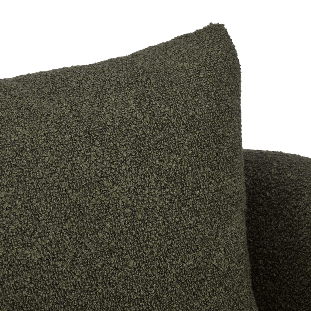 Fabric and Metal Accent Chair