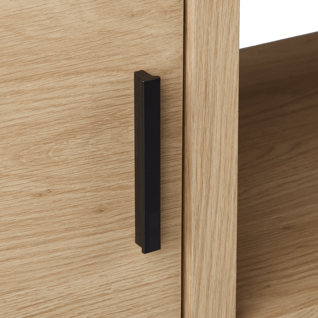 Fabric and Wood Bench with Shoe Rack and Storage