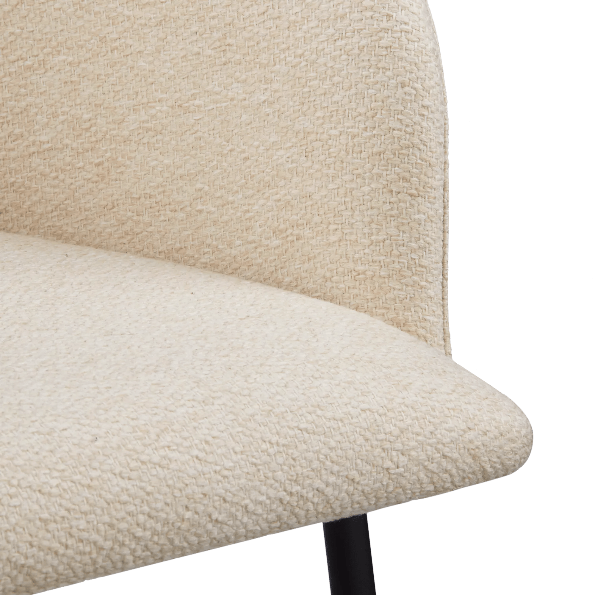 Fabric and Metal Dining Chair