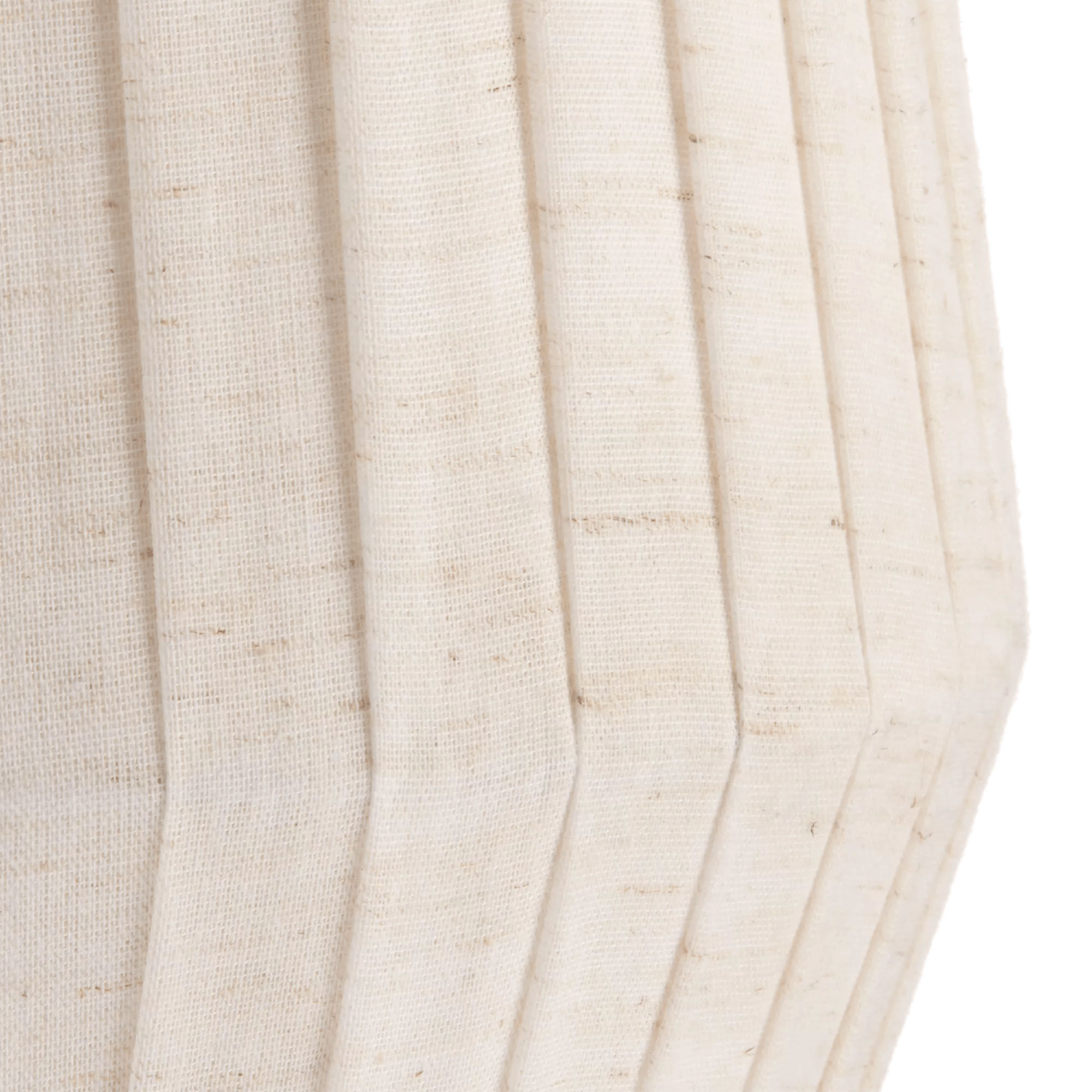 Linen Table Lamp with Metal Base