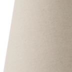 Ceramic and Linen Table Lamp