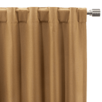 Ochre Taha Rod Pocket Back Tab Blackout Curtain