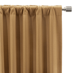 Ochre Taha Rod Pocket Back Tab Blackout Curtain