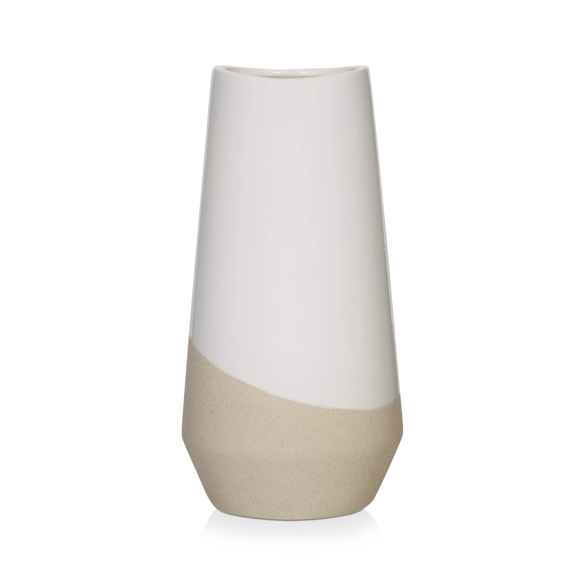 2-Tone Ceramic Table Vase