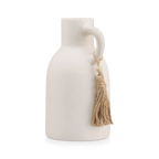 Ceramic Bottle Vase with Tassel