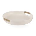Ceramic Tray with Rope on Handles