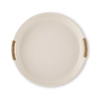 Ceramic Tray with Rope on Handles