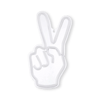 Peace Sign Neon Light Wall Decor