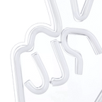 Peace Sign Neon Light Wall Decor
