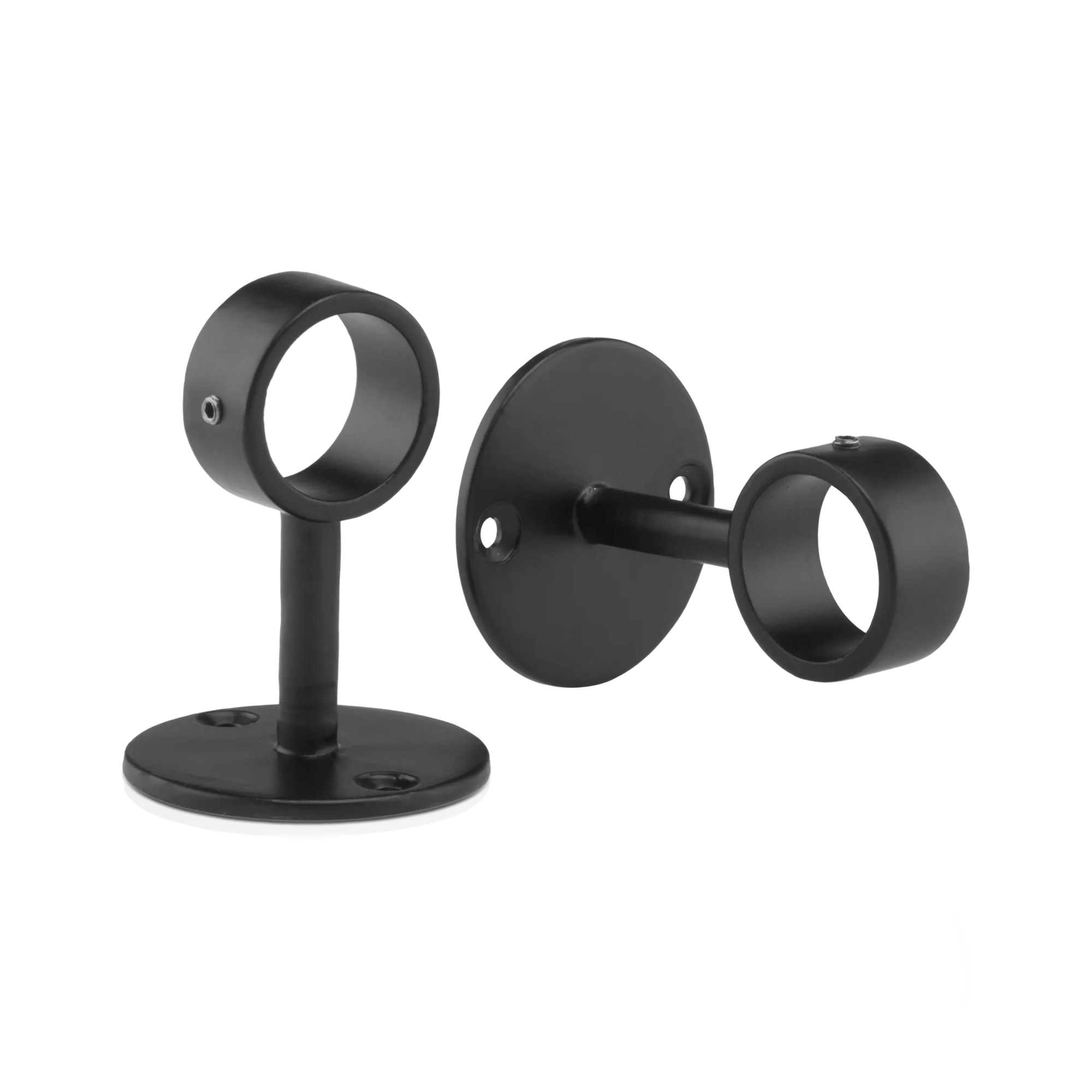 Black Ceiling Brackets 22/25 mm