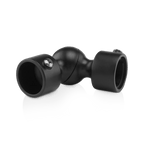 Black Adjustable Connecting Elbows