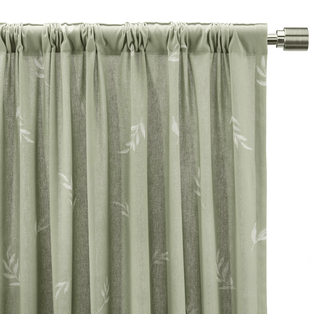 Verona Back-Tab/Rod-Pocket Curtain