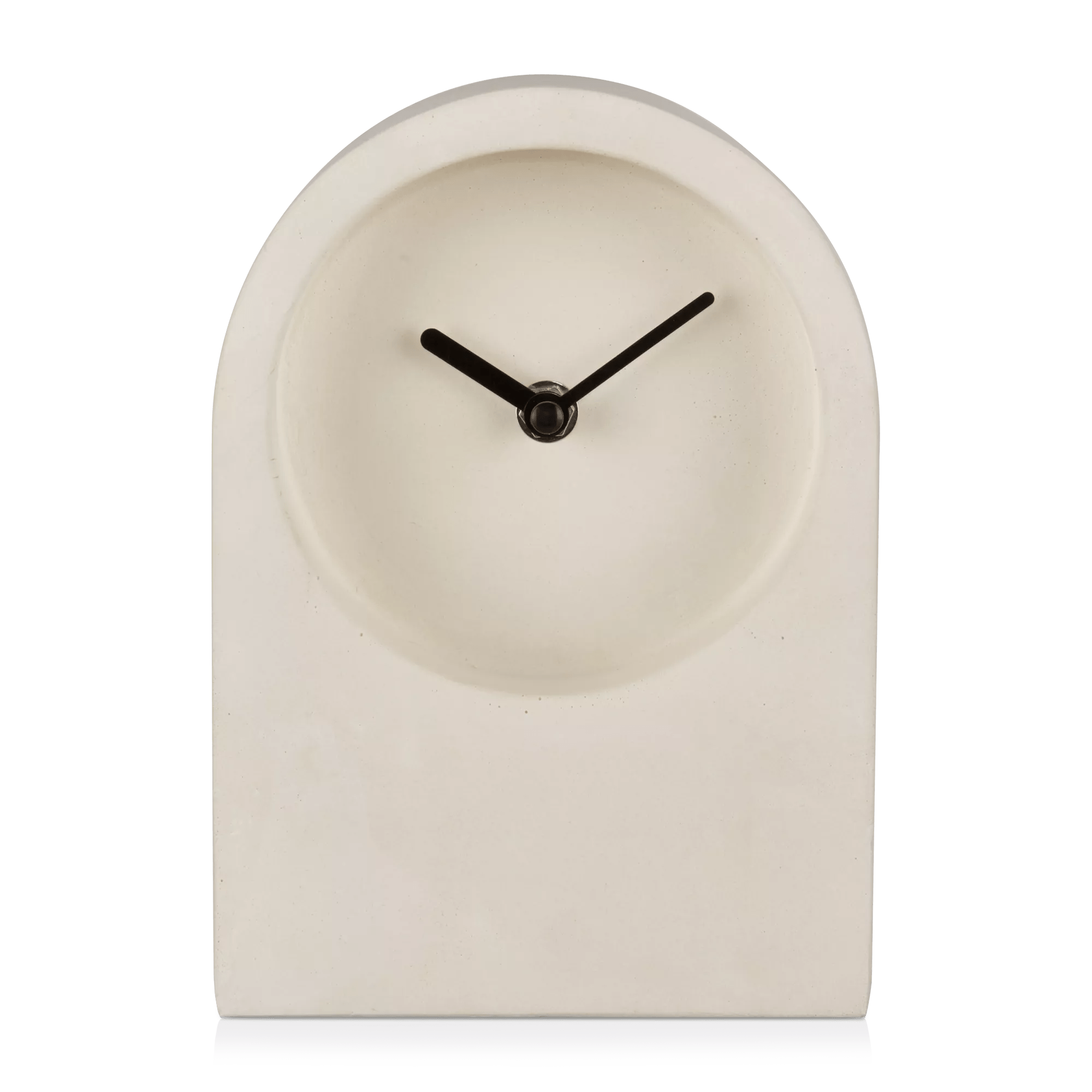 Cement Table Clock