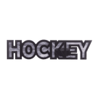 Decorative Light-Up Hockey Sign