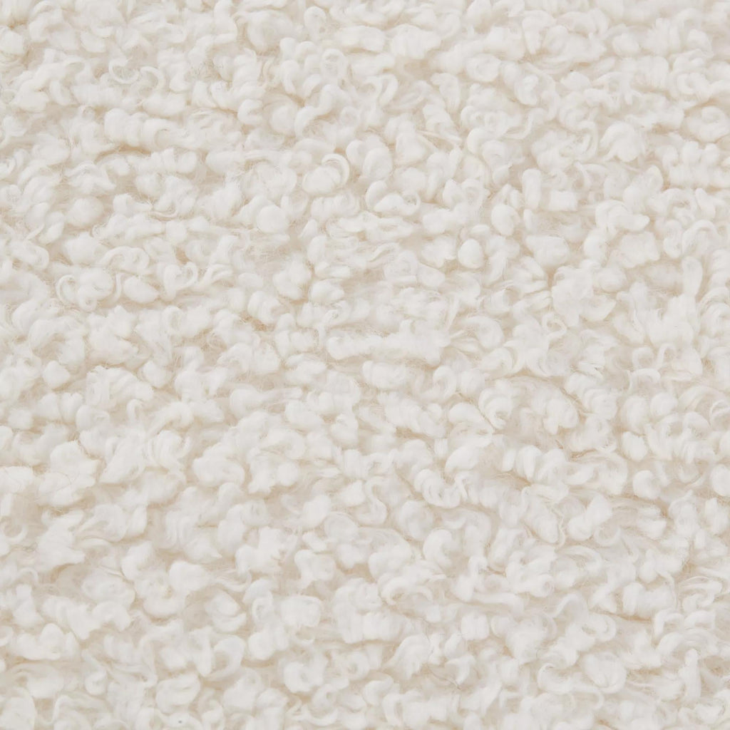 White Kyra Plush Throw