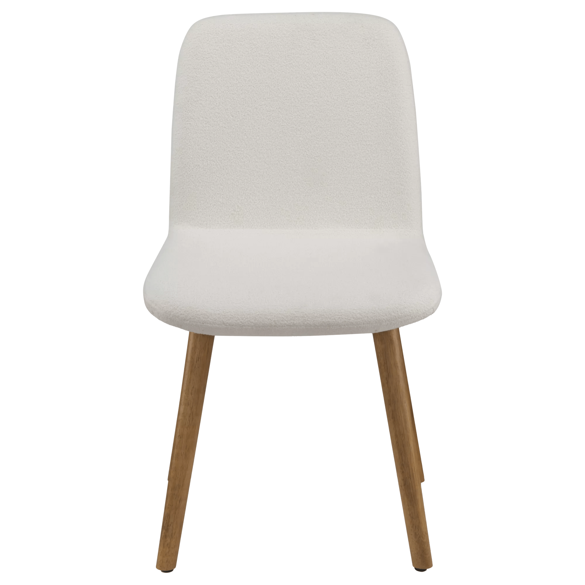 Fabric and Wood Dining Chair