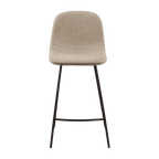 Fabric and Metal Bar Stool