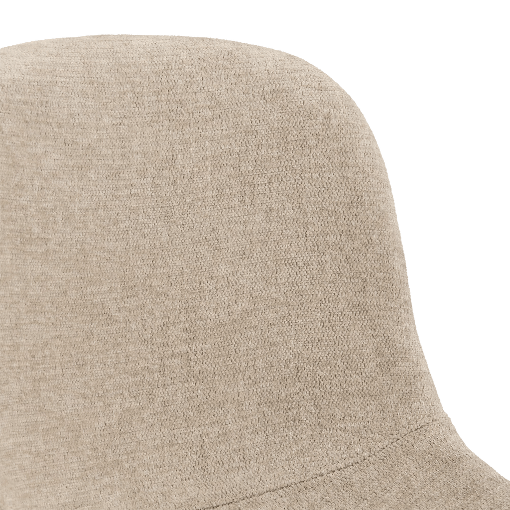 Fabric and Metal Bar Stool